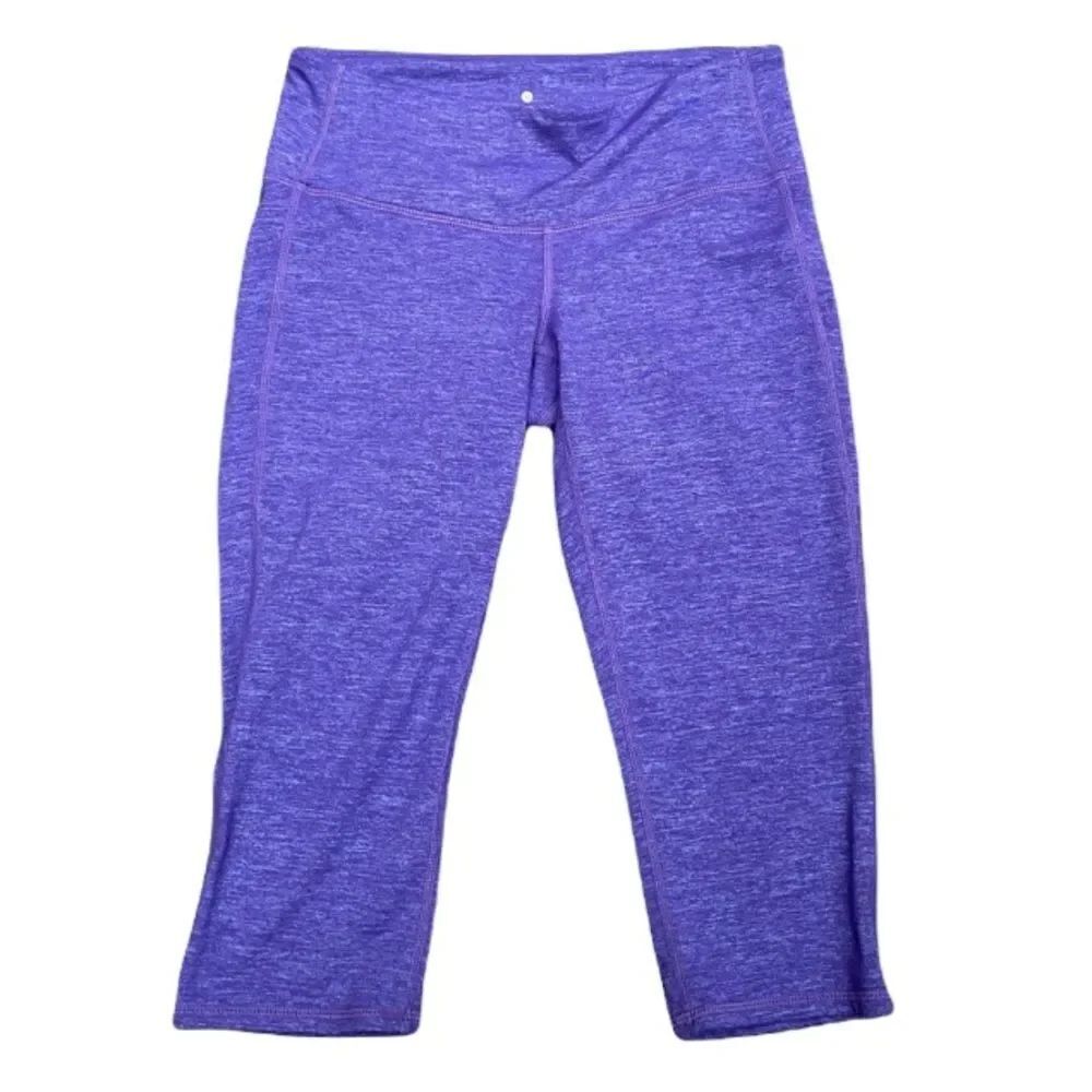 Athleta purple cropped Capri leggings XS
